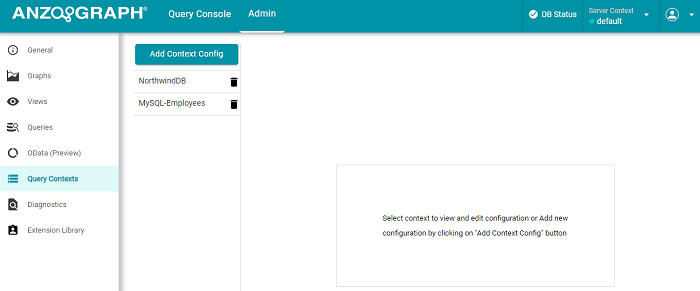 Query context display